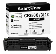 Compatible HP CF380X / 312X Negro Cartucho de Toner para HP Color LaserJet Pro MFP M476dn / M476dw / M476nw