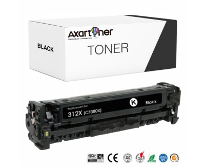 Compatible HP CF380X Negro Cartucho de Toner 312X