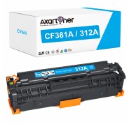 Compatible HP CF381A / 312A Cyan Cartucho de Toner para HP Color LaserJet Pro MFP M476dn / M476dw / M476nw