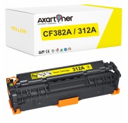 Compatible HP CF382A / 312A Amarillo Cartucho de Toner para HP Color LaserJet Pro MFP M476dn / M476dw / M476nw