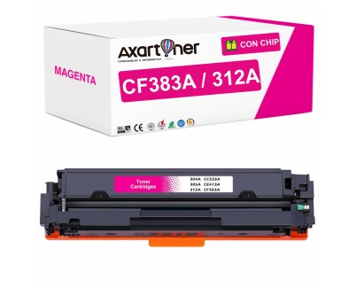 Compatible HP CF383A / 312A Magenta Cartucho de Toner para HP Color LaserJet Pro MFP M476dn / M476dw / M476nw