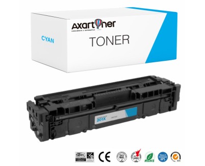 Compatible HP CF401X / CF401A Cyan Cartucho de Toner 201X / 201A