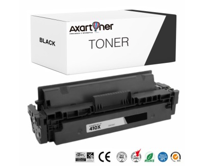 Compatible HP CF410X / CF410A Negro Cartucho de Toner 410X / 410A para HP Color Laserjet Pro M452 - MFP M377, M477