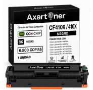 Compatible HP CF410X / CF410A Negro Cartucho de Toner 410X / 410A para HP Color LaserJet Pro M452dn M452nw MFP M377dw MFP M477fdn MFP M477fdw  MFP M477fnw