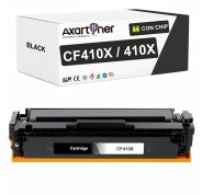 Compatible HP CF410X / CF410A Negro Cartucho de Toner 410X / 410A para HP Color LaserJet Pro M452dn M452nw MFP M377dw MFP M477fdn MFP M477fdw  MFP M477fnw