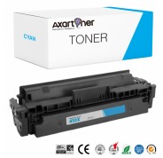 Compatible HP CF411X / CF411A Cyan Cartucho de Toner 410X / 410A para HP Color Laserjet Pro M452 - MFP M377, M477