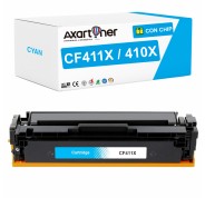 Compatible HP CF411X / CF411A Cyan Cartucho de Toner 410X / 410A para HP Color LaserJet Pro M452dn M452nw MFP M377dw MFP M477fdn MFP M477fdw MFP M477fnw