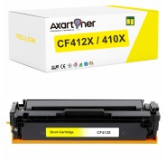 Compatible HP CF412X / CF412A Amarillo Cartucho de Toner 410X / 410A para HP Color Laserjet Pro M452 - MFP M377, M477