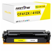 Compatible HP CF412X / CF412A Amarillo Cartucho de Toner 410X / 410A para HP Color LaserJet Pro M452dn M452nw MFP M377dw MFP M477fdn MFP M477fdw MFP M477fnw