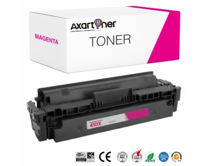 Compatible HP CF413X / CF413A Magenta Cartucho de Toner 410X / 410A para HP Color Laserjet Pro M452 - MFP M377, M477