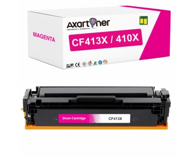 Compatible HP CF413X / CF413A Magenta Cartucho de Toner 410X / 410A para HP Color Laserjet Pro M452 - MFP M377, M477
