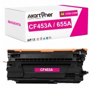Compatible HP CF453A / 655A Magenta Cartucho de Toner para HP Color LaserJet Enterprise Flow MFP M681z, MFP M682z / Color LaserJet Enterprise M652, MFP M681 MFP M653x
