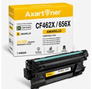 Compatible HP CF462X / 656X Amarillo Cartucho de Toner para HP Color LaserJet Enterprise M652dn / M652n / M653dn / M653x