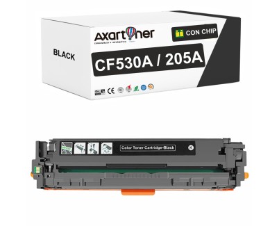 Compatible HP CF530A / 205A Negro Cartucho de Toner para HP Color LaserJet Pro M154a M154nw MFP M180 MFP M180n MFP M181 MFP M181fw