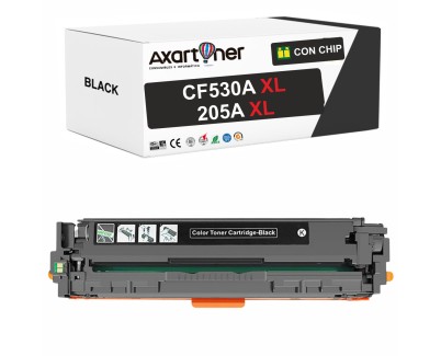 Compatible HP CF530A XL / 205A Negro Cartucho de Toner para HP Color LaserJet Pro M154a M154nw MFP M180 MFP M180n MFP M181 MFP M181fw