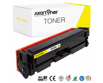 Compatible HP CF532A / 205A Amarillo Cartucho de Toner para HP Color LaserJet Pro M154, MFP M180, MFP M181