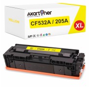 Compatible HP CF532A XL / 205A Amarillo Cartucho de Toner para HP Color LaserJet Pro M154, MFP M180, MFP M181