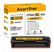 Compatible HP CF532A XL / 205A Amarillo Cartucho de Toner para HP Color LaserJet Pro M154a M154nw MFP M180 MFP M180n MFP M181 MFP M181fw