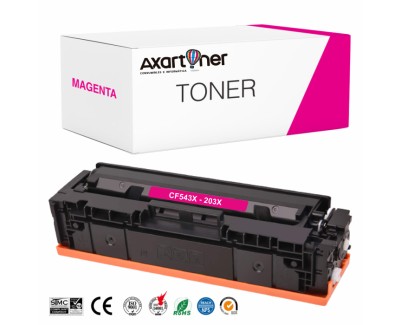 Compatible HP CF543X / CF543A Magenta Cartucho de Toner 203X / 203A para HP Color LaserJet Pro M254, M280, M281