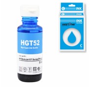 Compatible HP GT52 Cyan Botella de Tinta M0H54AE