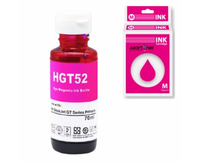 Compatible HP GT52 Magenta Botella de Tinta M0H55AE