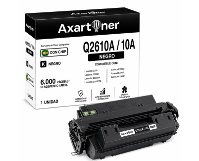 Compatible HP Q2610A / 10A Negro Cartucho de Toner para LaserJet 2300