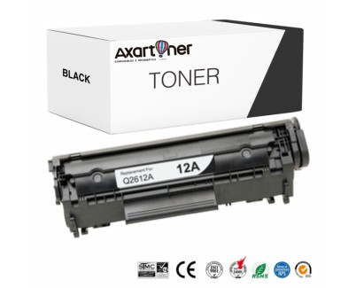 Compatible HP Q2612A / 12A Negro Cartucho de Toner