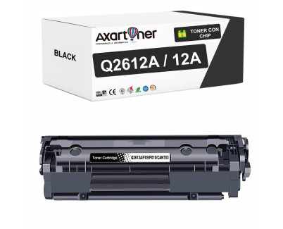 Compatible HP Q2612A / 12A Negro Cartucho de Toner para HP LaserJet 1010 1012 1015 1018 1020 1022 1022n 1022nw 3020 3030 3050 3052 3055 M1005 M1005mfp M1319 M1319f