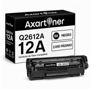 Compatible HP Q2612A / 12A Negro Cartucho de Toner para HP LaserJet 1010 1012 1015 1018 1020 1022 1022n 1022nw 3020 3030 3050 3052 3055 M1005 M1005mfp M1319 M1319f