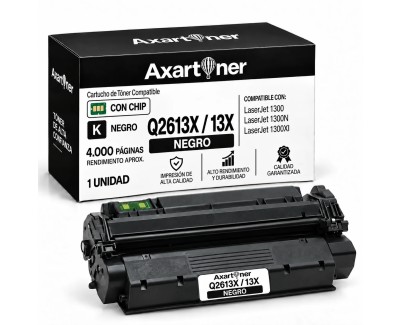 Compatible HP Q2613X / 13X Negro Cartucho de Toner