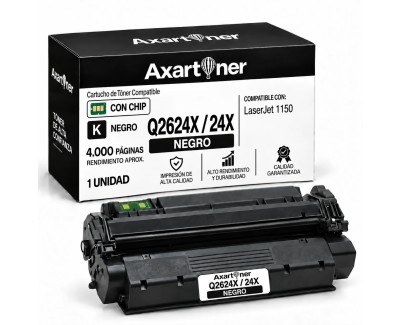 Compatible HP Q2624X / 24X Negro Cartucho de Toner
