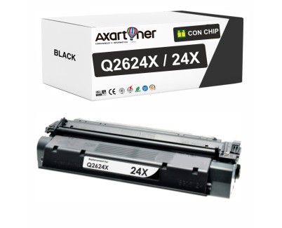 Compatible HP Q2624X / 24X Negro Cartucho de Toner