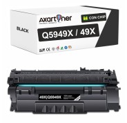 Compatible HP Q5949X / 49X Negro Cartucho de Toner para HP LaserJet 1320, 1320N, 1320TN, 3390MFP, 3392MFP, 1320nw, 1320t, 3390, 3392