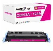 Compatible HP Q6003A / 124A Magenta Cartucho de Toner para HP Color LaserJet 1600, 2600n, 2605, 2605dn, 2605dtn, CM1015, CM1015 MFP, CM1017, CM1017 MFP