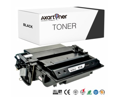 Compatible HP Q7551X / 51X Negro Cartucho de Toner