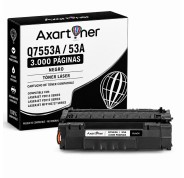 Compatible HP Q7553A / 53A Negro Cartucho de Toner para HP LaserJet P2015, P2014, P2015n, M2727 NF, P2015dn