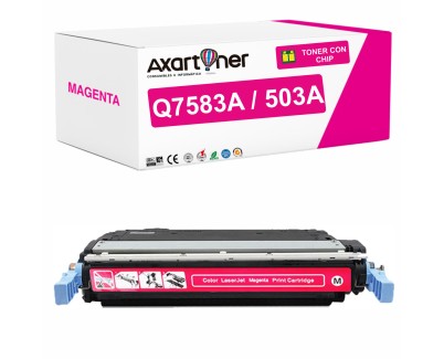 Compatible HP Q7583A / 503A Magenta Cartucho de Toner para HP Color LaserJet 3800, 3800dn, 3800n, CP3505, CP3505dn, CP3505n