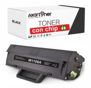 Compatible HP W1106A / 106A - CON CHIP - Negro Cartucho de Toner para HP Laser 107a, 107w / MFP 135a, 135w, 137fnw