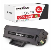 Compatible HP W1106A XL / 106A - CON CHIP - Negro Cartucho de Toner (Alta Capacidad) HP Laser 107a, 107w / MFP 135a, 135w, 137fnw