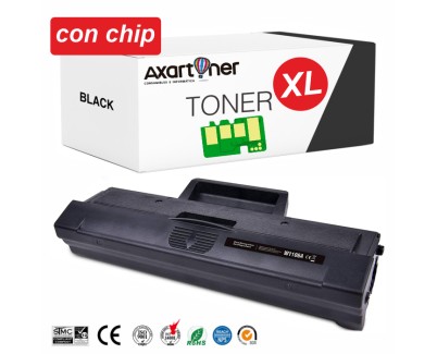 Compatible HP W1106A XL / 106A - CON CHIP - Negro Cartucho de Toner (Alta Capacidad) HP Laser 107a, 107w / MFP 135a, 135w, 137fnw
