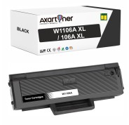 Compatible HP W1106A XL / 106A - CON CHIP - Negro Cartucho de Toner (Alta Capacidad) HP Laser 107a, 107w / MFP 135a, 135w, 137fnw