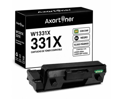 Compatible HP W1331X / 331X Negro Cartucho de Toner para HP Laser 408dn, MFP 432fdn