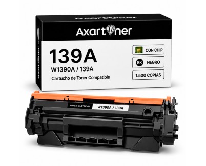 Compatible HP W1390A / 139A - CON CHIP - Negro Cartucho de Toner para HP LaserJet Pro 3001dn 3001dw 3002dn 3002dw 3003dn 3003dw 3004dn 3004dw / Lasejert Pro MFP 3101fdn 3101fdw 3102fdn 3102fdw 3103fdn 3103fdw 3104fdn 3104fdw