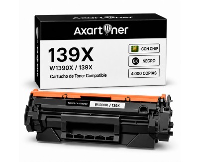 Compatible HP W1390X / 139X - CON CHIP - Negro Cartucho de Toner (NO usar en impresoras terminan en E) para HP LaserJet Pro 3001, 3002, 3003, 3004, MFP 3101, MFP 3102, MFP 3103, MFP3104