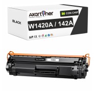 Compatible HP W1420A / 142A - CON CHIP - Negro Cartucho de Toner (NO usar en impresoras terminan en E)  para HP LaserJet MFP M140w LaserJet M110w M110 M140 M140w M139w