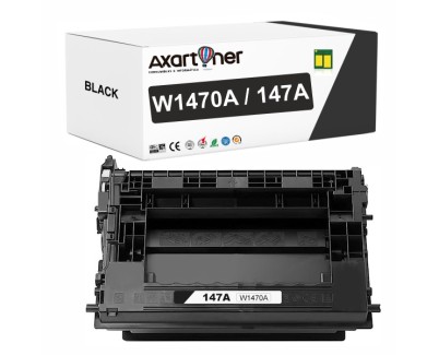 Compatible HP W1470A / 147A - CON CHIP - Negro Cartucho de Toner para HP LaserJet Enterprise M610, M611, M612, M634, M635, M636