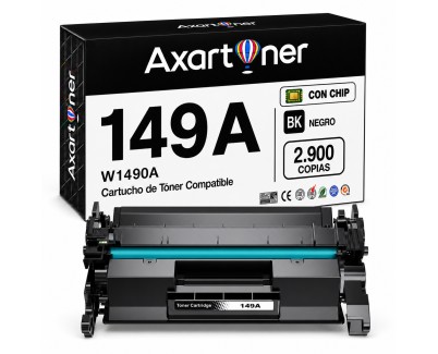 Compatible HP W1490A / 149A - CON CHIP - Negro Cartucho de Toner (NO usar en impresoras terminan en E) para HP LaserJet Pro 4002d 4002dn 4002dw 4002n MFP 4102dw MFP 4102fdn MFP 4102fdw MFP 4103dw MFP 4103fdn