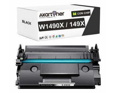 Compatible HP W1490X / 149X - CON CHIP - Negro Cartucho de Toner (NO usar en impresoras terminan en E) para HP LaserJet Pro 4002d 4002dn 4002dw 4002n MFP 4102dw  MFP 4102fdn MFP 4102fdw MFP 4103dw MFP 4103fdn