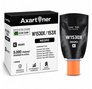 Compatible HP W1530X / 153X Negro Kit de Recarga de Toner para HP Laser Tank 1504 1504w 2504 2504dw 2506dw MFP 1604 1604w 2604 2604dw 2604sdw 2606 2606dw
