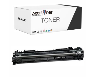 Compatible HP W2010X / W2010A Negro Cartucho de Toner 659X / 659A para HP Color Laserjet Enterprise M856dn M856x MFP M776dn MFP Flow M776zs M776x M776z